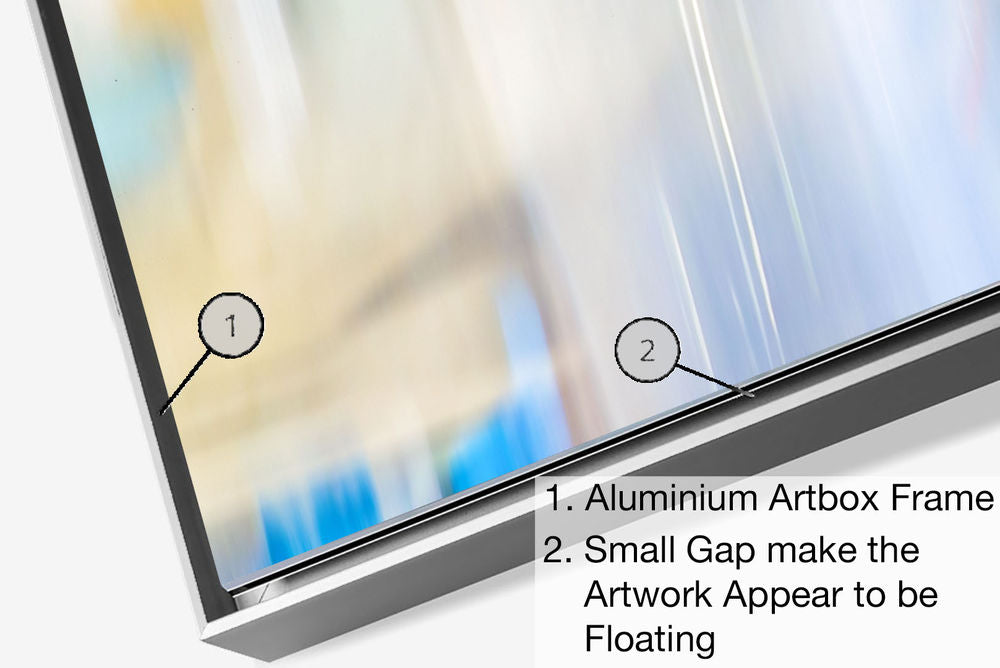 Limited Edition Abstract Photography. Entitled: Speeding Thoughts by Keith Grafton. Image description: product example