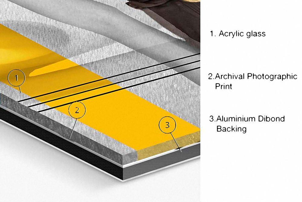 Limited Edition Abstract Photography. Entitled: More Than the Naked Eye by Keith Grafton. Image description: product example