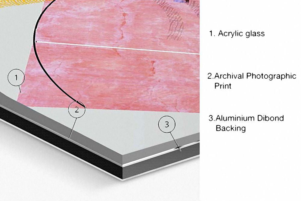 Limited Edition Abstract Photography. Entitled: Side By Side by Keith Grafton. Image description: product example