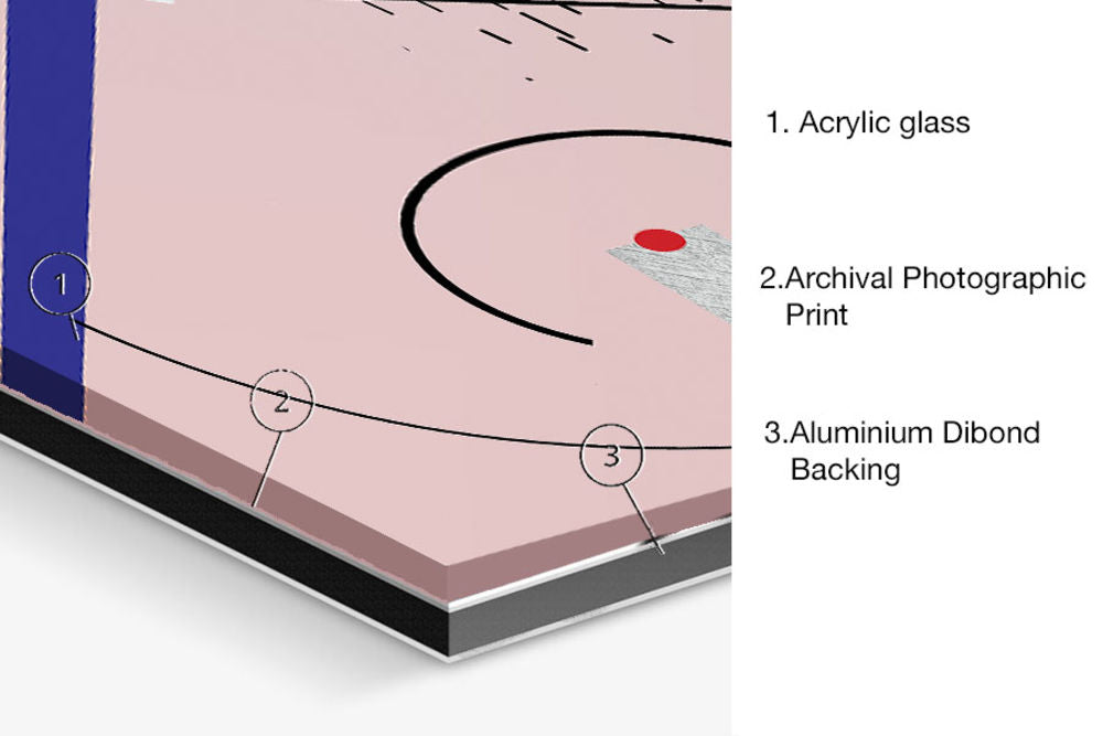 Limited Edition Abstract Photography. Entitled: Wholeness by Keith Grafton. Image description: product example