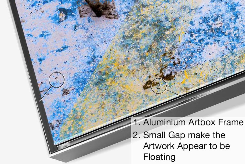 Abstract Digital Painting. Entitled: More Than One by Keith Grafton. Image description: product example