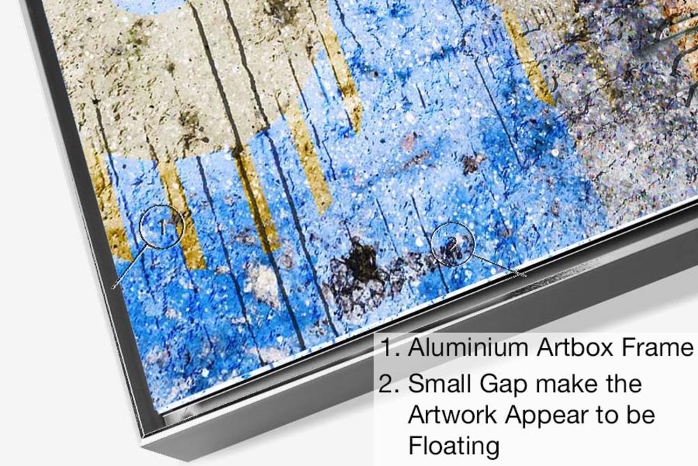 Abstract Digital Painting. Entitled: Forever by Keith Grafton. Image description: product example