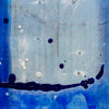 Contemporary Art Original Abstract Painting. Entitled: Blue Moon II by Maite Baron. Image description: product example