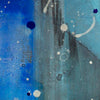 Contemporary Art Original Abstract Painting. Entitled: Blue Moon III by Maite Baron. Image description: product example