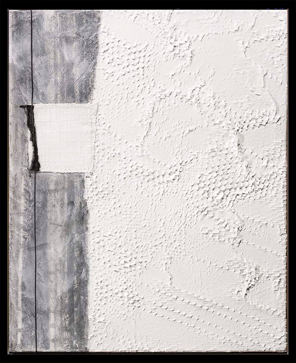 Contemporary Art Abstract Mixed Media Painting. Entitled: The Couple (Diptych) by Maite Baron. Image description: product example